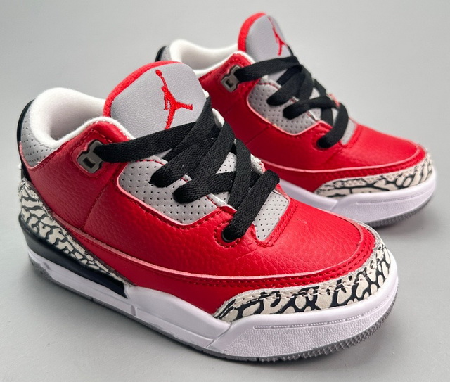 Kids Air Jordan Cement 3 04